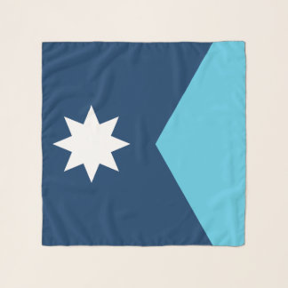 Square Scarf with flag of Minnesota, USA
