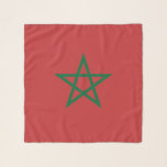 Square Scarf with flag of Morocco<br><div class="desc">Add a touch of Moroccan pride to your wardrobe with this elegant square scarf featuring the flag of Morocco! Crafted from high-quality fabric, this stylish scarf beautifully showcases the vibrant colors of the Moroccan flag, making it a perfect accessory for any occasion. Whether worn as a fashion statement, headscarf, or...</div>