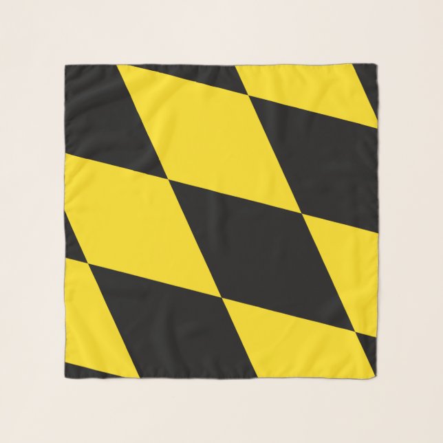 Square Scarf with flag of Munich (Front)