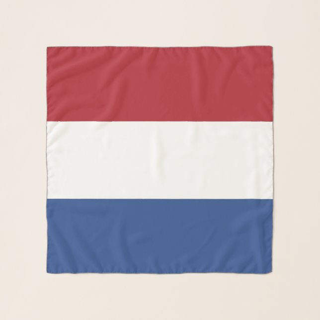Square Scarf with flag of Netherlands (Front)