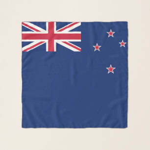 Square Scarf with flag of New Zealand