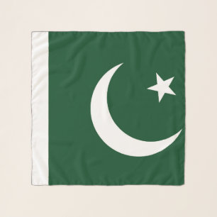 Square Scarf with flag of Pakistan