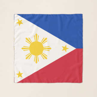 Square Scarf with flag of Philippines