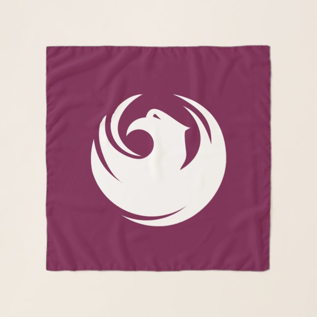 Square Scarf with flag of Phoenix, Arizona (Front)