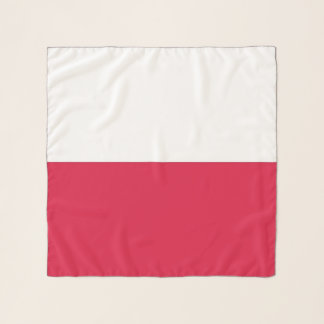 Square Scarf with flag of Poland