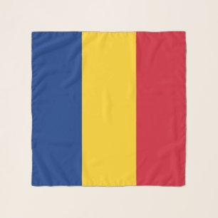 Square Scarf with flag of Romania