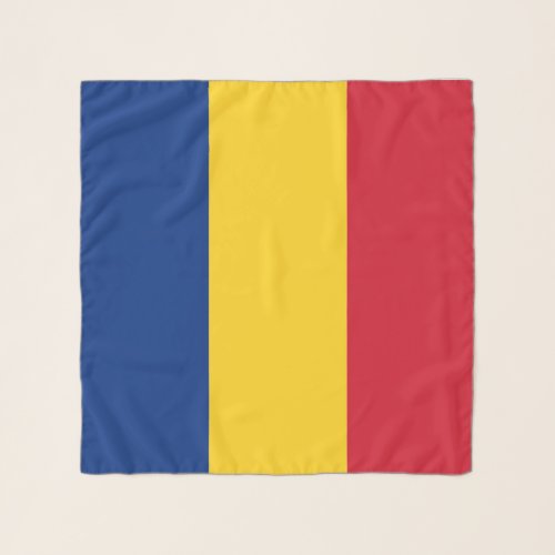 Square Scarf with flag of Romania