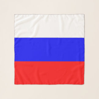 Square Scarf with flag of Russia