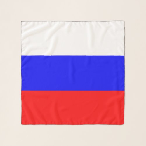 Square Scarf with flag of Russia