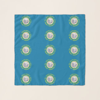 Square Scarf with flag of South Dakota, USA