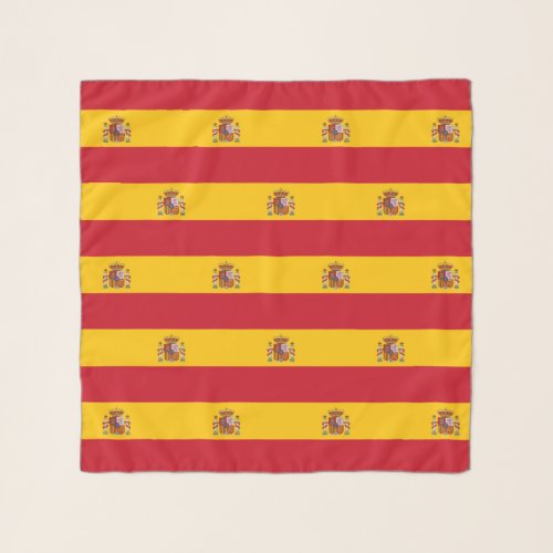 Square Scarf with flag of Spain