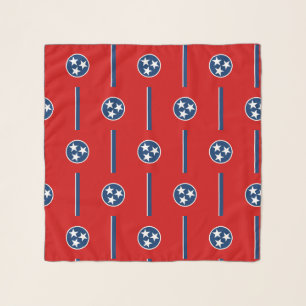 Square Scarf with flag of Tennessee, USA