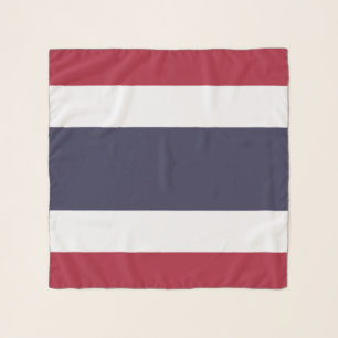 Square Scarf with flag of Thailand
