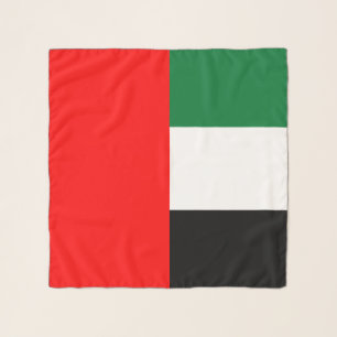 Square Scarf with flag of UAE