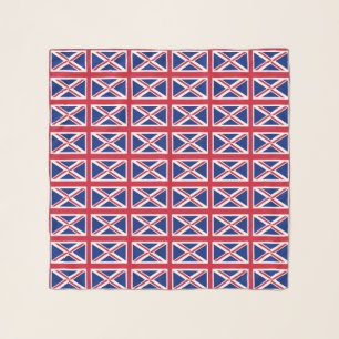 Square Scarf with flag of United Kingdom