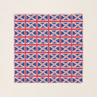 Square Scarf with flag of United Kingdom