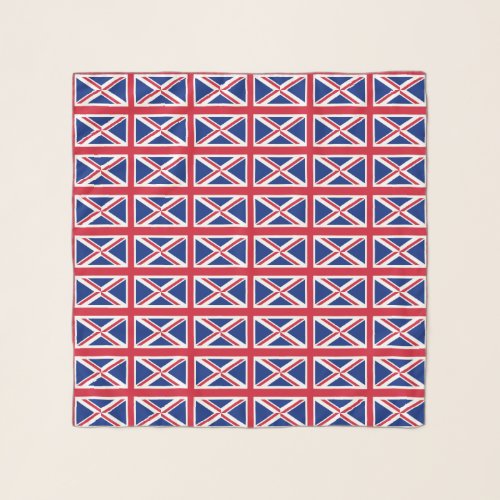 Square Scarf with flag of United Kingdom