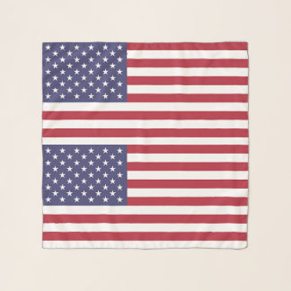 Square Scarf with flag of United States of America