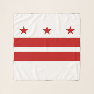 Square Scarf with flag of Washington DC, USA