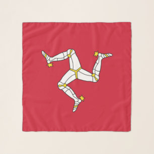 Square Scarf with Isle of Man flag, United Kingdom