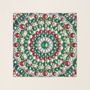 Square Scarf with Italian Colors