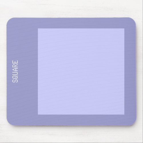 Square _ Shades of Blue Gray Mouse Pad