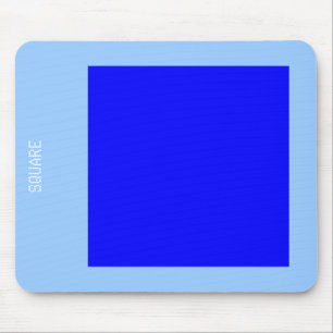 Square - Shades of Blue Mouse Pad