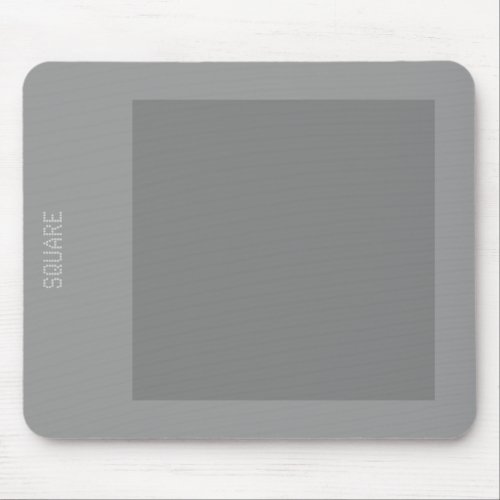 Square _ Shades of Gray Mouse Pad