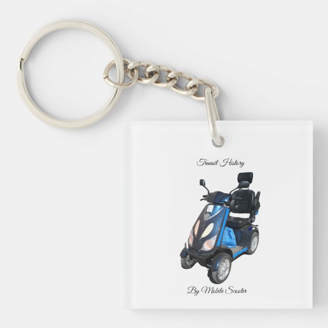 Square (single-sided) Acrylic Keychain (Front)