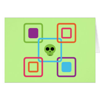 Square Skull Cards
