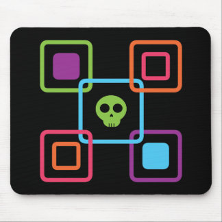 Square Skull Mouse Pad