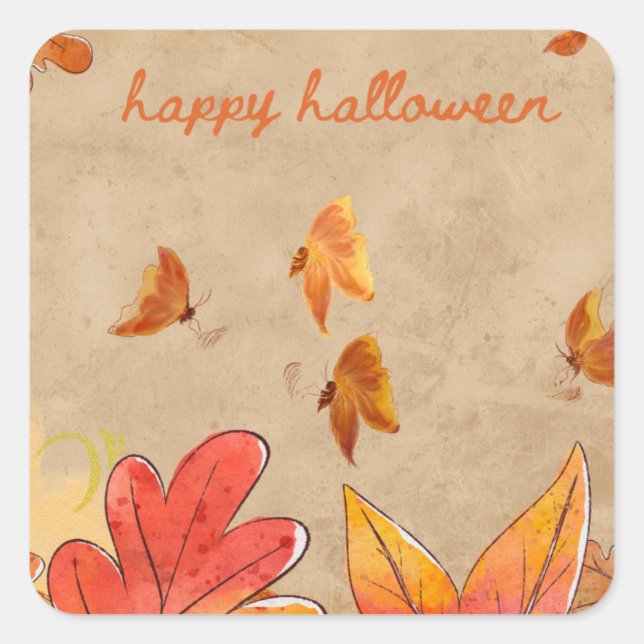 Square stickers  (Front)