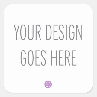 Square Stickers Printing (1.5" or 3")