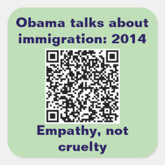 Square Stickers, sheet of six 3 inch stickeSticker Sticker