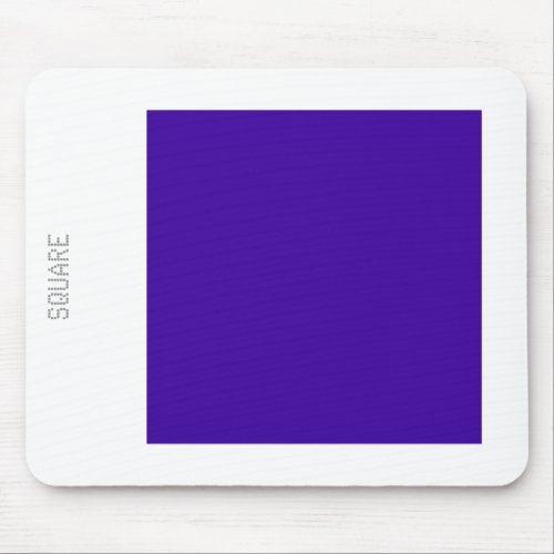 Square _ Storm Blue and White Mouse Pad