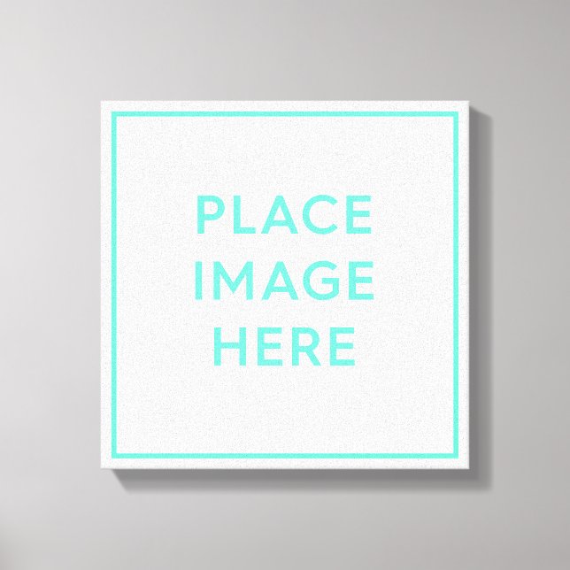 Square Stretched Wrapped Canvas Print - 12" x 12" (Front)
