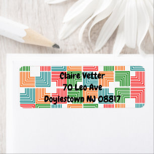 Square Threads Label