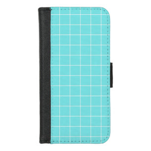Square Tile Like Check Pattern iPhone 8/7 Wallet Case