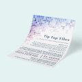Square Tiles, Floorer, Tile Installer Advertising Flyer | Zazzle