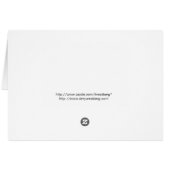Square Tower House Ruins Mesa Verde Cards (Back Horizontal)