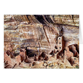 Square Tower House Ruins Mesa Verde Cards