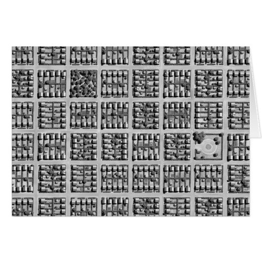Square Town Cards (Front Horizontal)