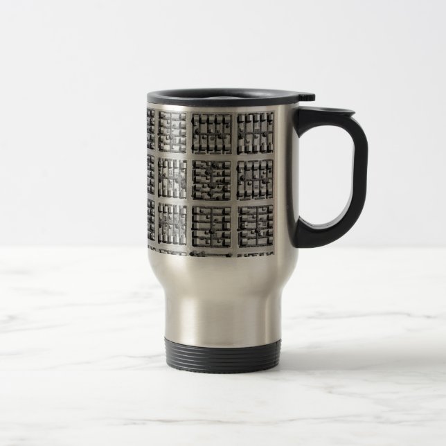 Square Town Travel Mug (Right)