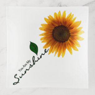 Square Trinket Tray - You Are My Sunshine
