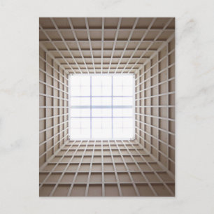 square tunnel postcard