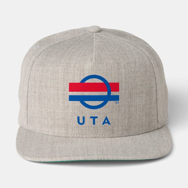 Square UTA logo Fitted Hat (Front)