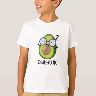 Square-vocado Funny Avocado Pun  T-Shirt