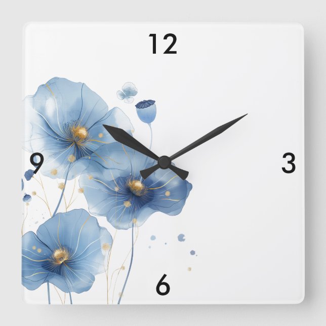 Square Wall Clock (Front)