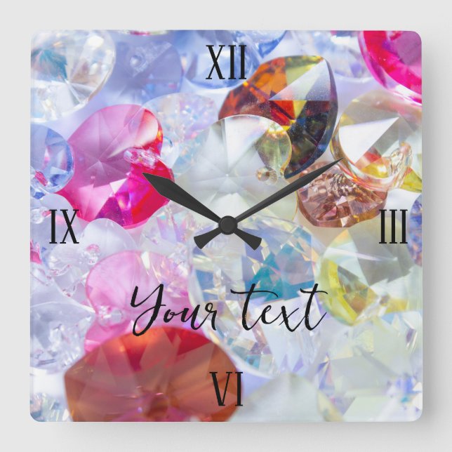 Square Wall Clock Color Board (Front)