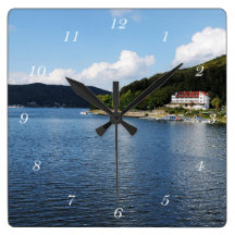 Lake Time Wall Clocks Zazzle
